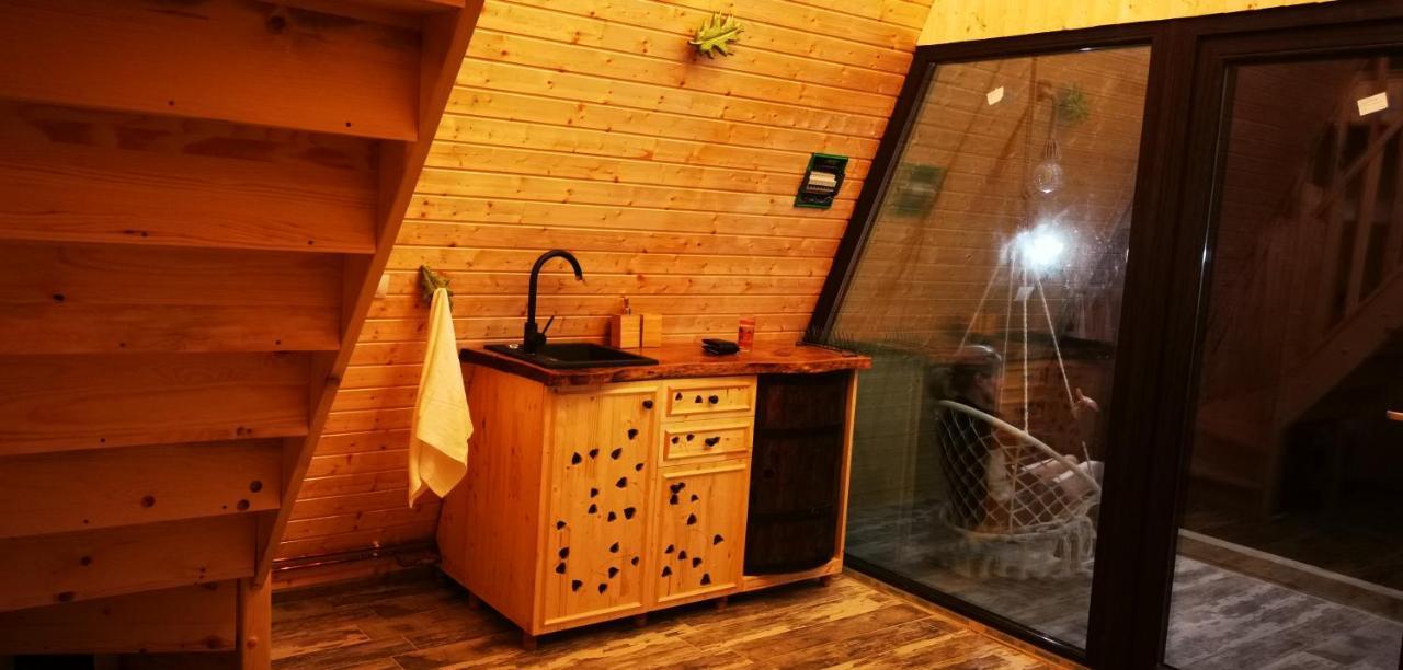 Casa - Cabana Tip A Frame, Cerna, Vaideeni, Valcea Cerna  Екстериор снимка